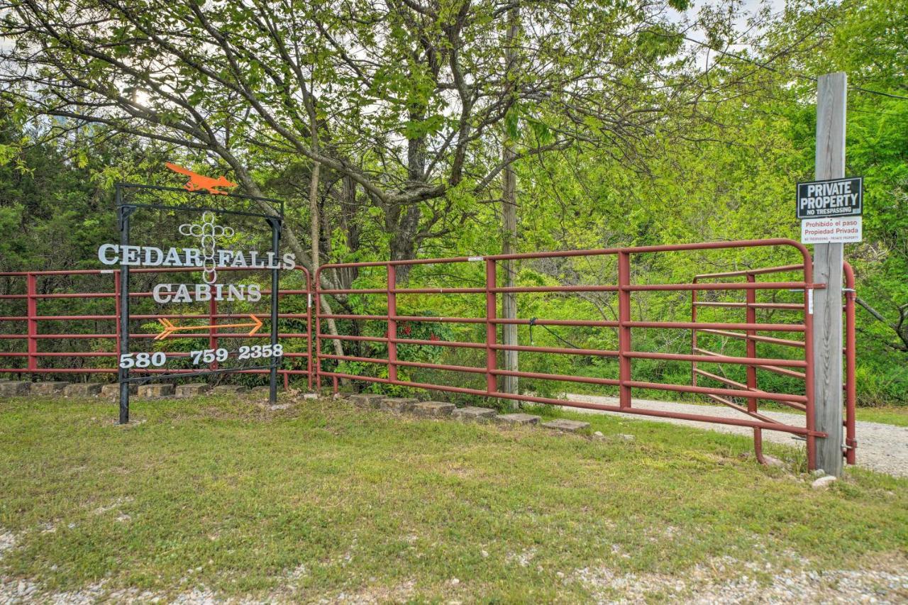 Cozy Davis Cabin With Deck - Nestled By Honey Creek! מראה חיצוני תמונה